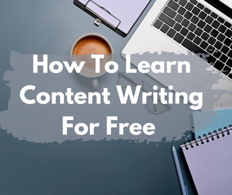 How to learn content writing for free