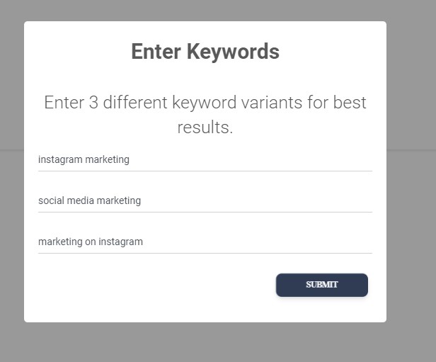 Shine Ranker Keyword Research Tool Finding Profitable Keywords image