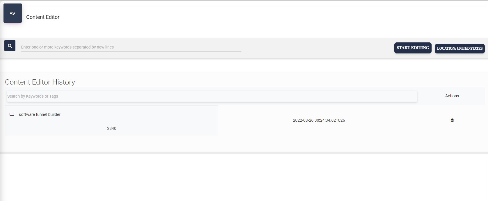 content editor image